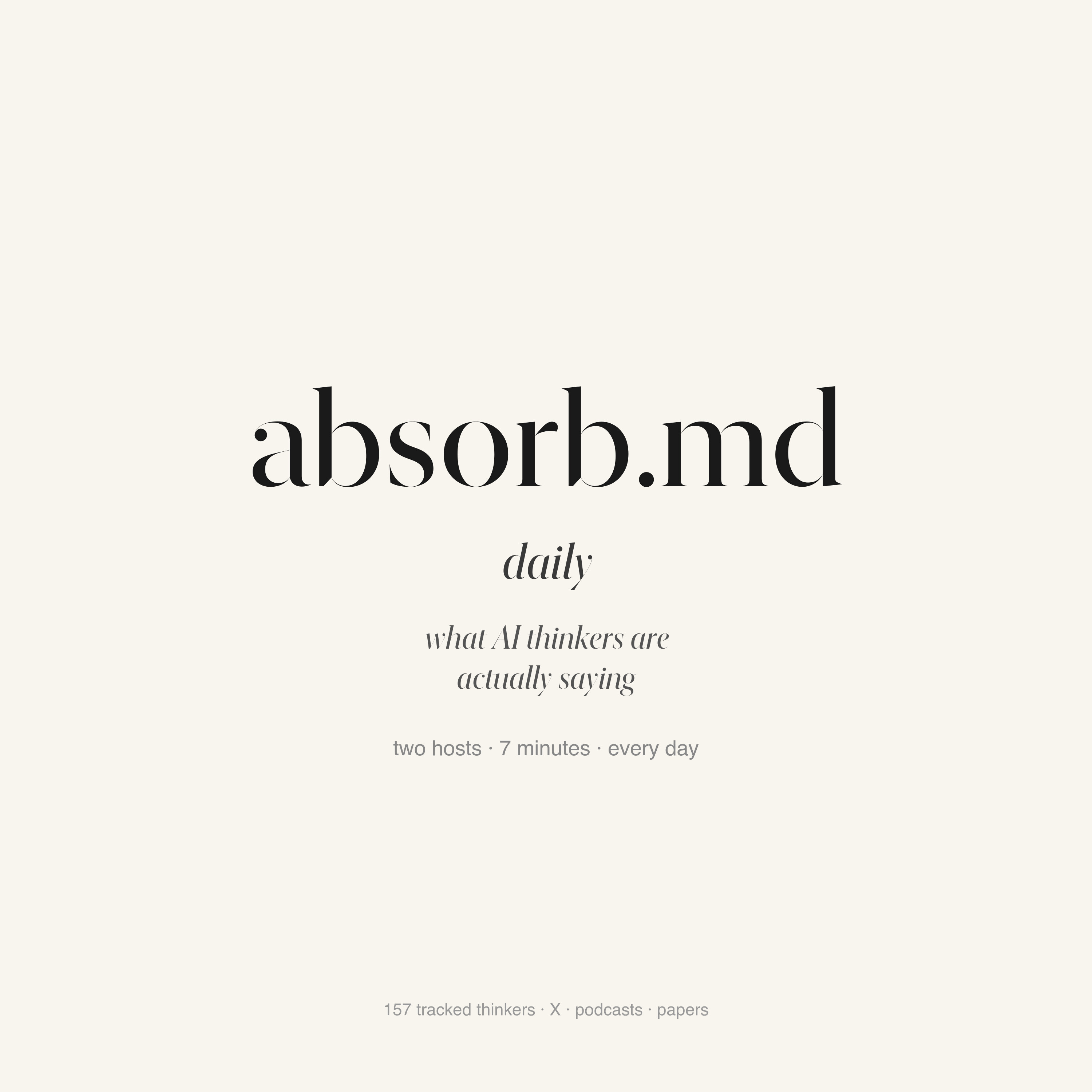 absorb.md daily